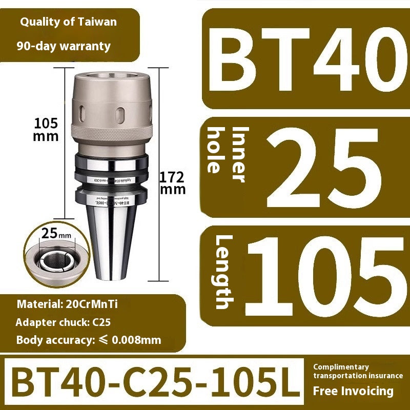 2096-CNC high-precision strong tool holder BT40 BT30 BT50 CNC machining center C32 chuck tool holder Shandong Denso Pricision Tools Co.,Ltd.